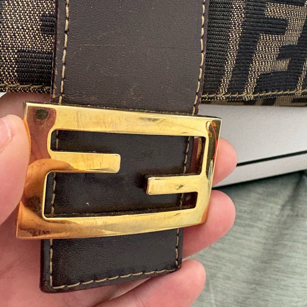 Fendi mamma baguette Brown Zucca FF - Picture 3 of 7